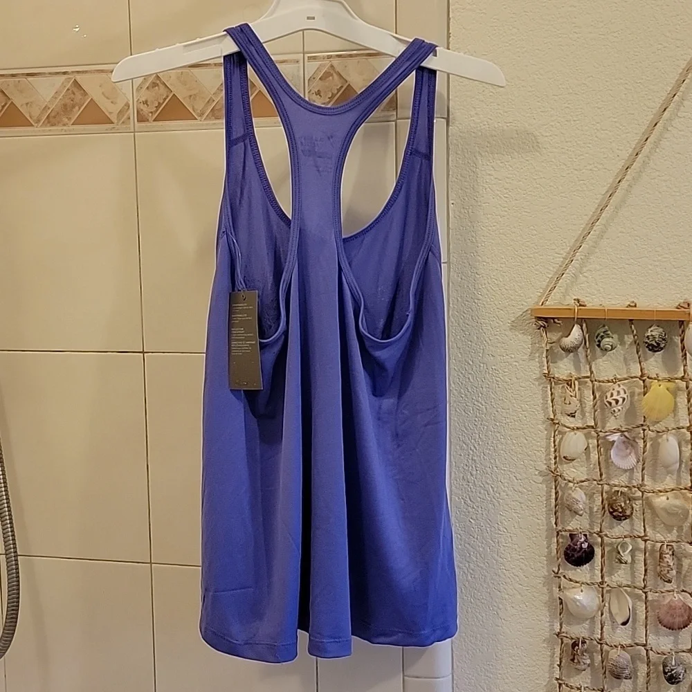 Old Navy Active RUN Purple Racerback Tank - Picture 4 of 5